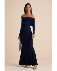 Lulus - Effortlessly Stunning Off-The-Shoulder Maxi Dress - Lyst