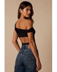 Lulus - Penelope Off-The-Shoulder Bodysuit - Lyst