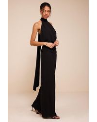 Lulus - Kacey Backless Halter Jumpsuit - Lyst