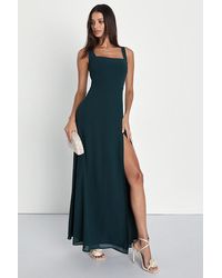 Lulus - Remarkable Arrival Sleeveless Maxi Dress - Lyst