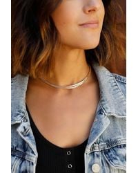 Lulus - Partnership Layered Choker Necklace - Lyst