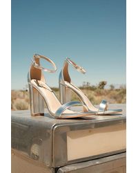 Lulus - Taylor Ankle Strap Heels - Lyst
