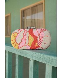 Lulus - Madden Multi Beaded Crossbody Clutch - Lyst