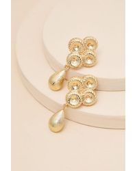 Lulus - Quinny Statement Earrings - Lyst