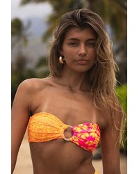 Kulani Kinis - Kiama And Floral O-Ring Bikini Top - Lyst