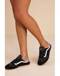 Vans - Super Lowpro Suede Leather Sneaker Mules - Lyst