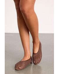 Matisse - Marta Chocolate Woven Ballet Flats - Lyst