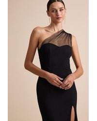 Lulus - Brayla One-Shoulder Mermaid Maxi Dress - Lyst