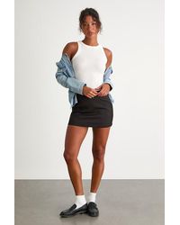Lulus - Mienna Low-Rise Mini Skirt - Lyst