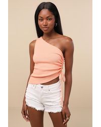 Just Black - Kasenya Mid-Rise Super Destroyed Shorts - Lyst