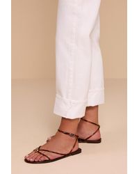 Dolce Vita - Kenley Tortoise Jelly Ankle Strap Sandals - Lyst