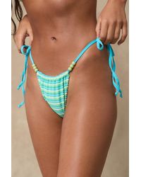 Dippin' Daisy's - Bora And Striped Side-Tie Bikini Bottoms - Lyst