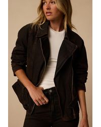 Levi's - 80's Bomber Dark Denim Jacket - Lyst