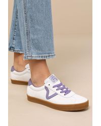 Vans - Sport Low Haze Suede Lace-Up Sneakers - Lyst