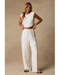 Lulus - Irida Drawstring Pants - Lyst