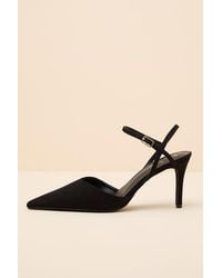 Lulus - Mareey Suede Pointed-Toe Pumps - Lyst