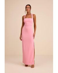Lulus - Glamorous Dedication Sleeveless Column Maxi Dress - Lyst
