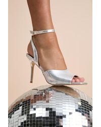 Lulus - Masha Ankle Strap High Heel Sandals - Lyst