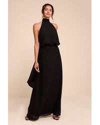 Lulus - Kenzie Backless Maxi Dress - Lyst