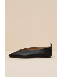 Steve Madden - Swanky Leather Ballet Flats - Lyst