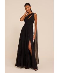 Lulus - Rita One-Shoulder Maxi Dress - Lyst