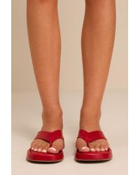 Matisse - Mallorca Platform Thong Sandals - Lyst