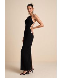 Lulus - Annina Cutout Column Maxi Dress - Lyst