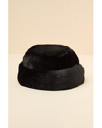 Lulus - Omoka Faux Fur Cloche Hat - Lyst
