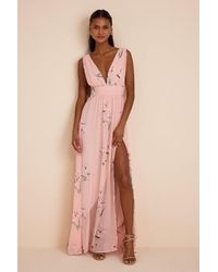 Lulus - Garden Meandering Floral Print Maxi Dress - Lyst