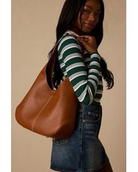Lulus - Alycee Vegan Leather Tote Bag - Lyst