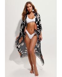 Lulus - Getaway Aura And Abstract Print Swim Cover-Up - Lyst