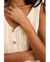 Lulus - Leland Six-Piece Bracelet Set - Lyst