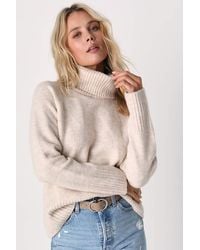 Lulus - Found The Warmth Turtleneck Pullover Sweater - Lyst