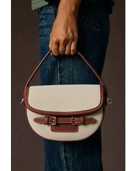 Lulus - Topanga Canvas Crossbody Handbag - Lyst