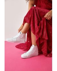 Vans - Sk8-Hi Tapered True Canvas Lace-Up Sneakers - Lyst
