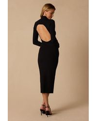 Lulus - Sandra Ribbed Knit Backless Sweater Dress - Lyst