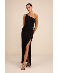 Lulus - Good Times Only One-Shoulder Maxi Dress - Lyst
