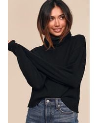 Lulus - Amazing Memories Turtleneck Sweater - Lyst