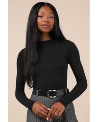 Lulus - Anything Is Posh-Ible Top - Lyst