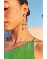 Lulus - Lesia Multi Stone Drop Earrings - Lyst