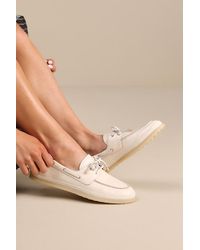 Dolce Vita - Doris Bone Leather Loafers - Lyst