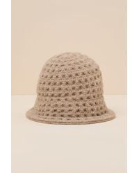 Lulus - Jev Knit Bucket Hat - Lyst