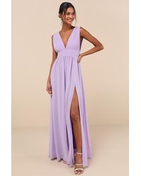 Lulus - Heavenly Hues Maxi Dress - Lyst