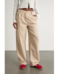 Lulus - Cleo Tailored Wide-Leg Trousers - Lyst