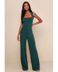 Lulus - Enticing Endeavors Jumpsuit - Lyst