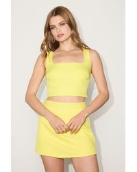 Lulus - Divinely Sunny Sleeveless Two-Piece Romper - Lyst