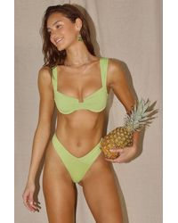 Dippin' Daisy's - Verona Lime Underwire Bikini Top - Lyst