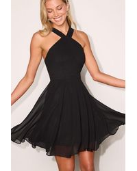 Lulus - Forevermore Skater Dress - Lyst