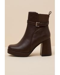 Lulus - Dale High Heel Ankle Boots - Lyst