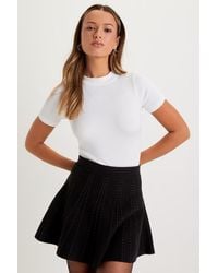 Lulus - Chic Weather Knit High-Waisted Skirt - Lyst